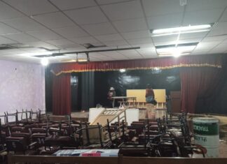 Refaccionan el Teatro de Cámara de El Alto con nueva iluminación, pisos, camerinos y baños refaccion-teatro-el-alto-