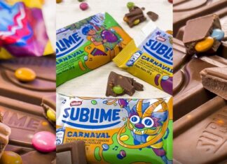 Chocolates Sublime recibe el carnaval con envolturas festivas y lentejas de colores SUBLIME