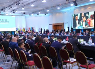 Arce condena la violencia de grupos de derecha y llama a pronunciarse en defensa de la democracia celac-arce-