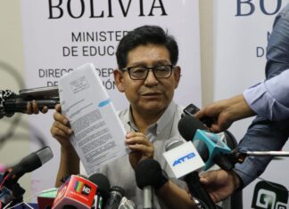 Presidente Luis Arce convocó a los maestros y maestras a ser parte de la educación de calidad en Bolivia ministro-de-eduacion-