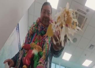 Presidente Arce agradece a la Madre Tierra CHALLA (1)