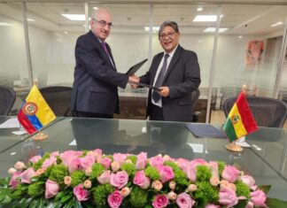 BCB firmó memorando de cooperación con el Banco de Colombia y con el Banco Central del Uruguay colombia-bcb-acuerdos-