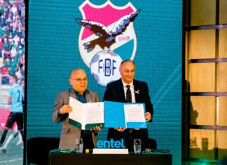 Selecciones bolivianas de fútbol cuentan con el patrocinio de Entel FEDERACION-BOLIVIANA-DE-FUTBOL-ENTEL-