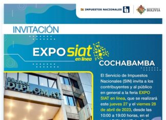 Impuestos intensifica difusión del SIAT en Línea con ferias IMPUESTOS