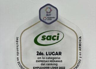 SACI tiene uno de los mejores índices de satisfacción laboral y recibe la certificación de “Empleador Líder” SACI