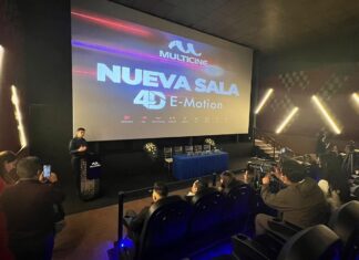 4D E-MOTION del Multicine: Agua, viento, aromas, movimiento, una experiencia inmersiva MULTICINE