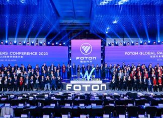 SACI, representante de Foton en Bolivia, recibe dos reconocimientos del fabricante en China foton