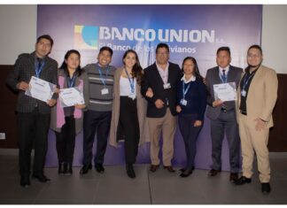 A través de su programa EMBUSA BANCO UNIÓN PROCEDIÓ CON LA GRADUACIÓN DE LOS PRIMEROS 23 JOVENES UNIVERSITARIOS banco-union-acuerdos-