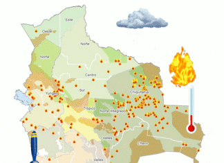 Alerta naranja en siete departamentos por temperaturas entre 36° C y 45° C focos-de-calor-acuerdos-
