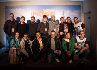 El lago Titicaca fue el escenario para el lanzamiento latinoamericano de ¡Patos! la nueva película de Illumination anzamiento-de-patos-lago-titicaca