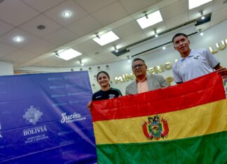Gobierno Nacional entrega bandera al equipo Bolivia para los “Juegos Bolivarianos del Bicentenario Ayacucho 2024” gobierno-nacional-entrega-bandera-al-equipo-bolivia-juegos-bolivarianos-bicentenario-ayacucho-