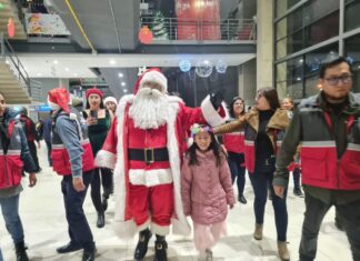 Terminal Metropolitana enciende su árbol de Navidad y Papa Noel llega en helicóptero terminal-metropolitana-enciende-arbol-navidad-papa-noel-llega-en-helicopotero