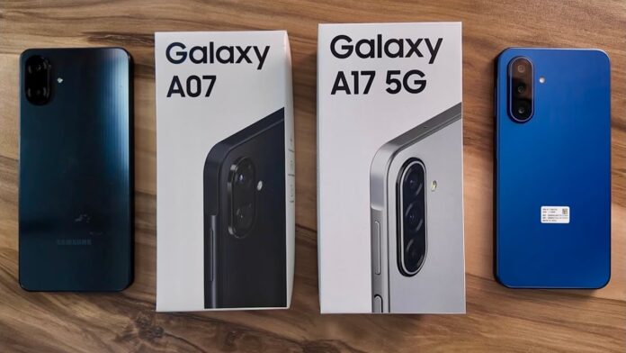 samsung-galaxy-a07-y-a17-llegan-a-bolivia-con-rendimiento-optimizado