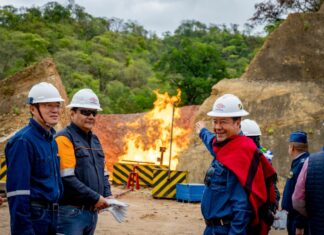 Pozo BJO-X46D de YPFB descubre hidrocarburos en Huamampampa y otros dos reservorios