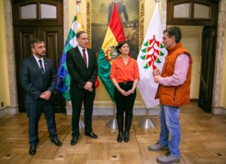 Yussef Akly Flores y Margot Ayala Lino asumen la conducción de YPFB y la ANH.