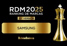 Samsung es reconocida como la mejor marca de celulares y televisores en Bolivia