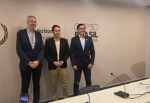 Vicepresidente Edmand Lara sostiene reunión de alto nivel con el Presidente designado de la COP 30 en Belém do Pará