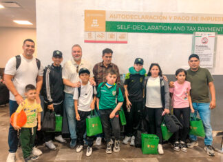 ENTEL S.A. CONECTA A CINCO FAMILIAS BOLIVIANAS CON EL SUEÑO DE APOYAR A LA SELECCIÓN EN MÉXICO