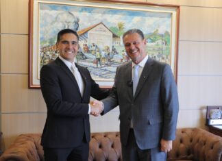 El ministro de Desarrollo Productivo, Rural y Agua, Oscar Mario Justiniano, sostuvo un encuentro de alto nivel en Brasilia