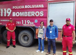 ANH Y BOMBEROS IMPULSAN TAREAS DE PREVENCIÓN TRAS INCIDENTE DE GARRAFA EN SANTA CRUZ