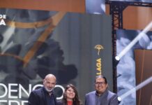 Ministra Yáñez expresa orgullo nacional por los artistas bolivianos premiados con Biznagas en el Festival de Málaga por la película La hija cóndor