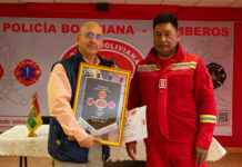 BOMBEROS ANTOFAGASTA RECONOCEN AL GERENTE INTERVENTOR DE EPSAS S.A. POR FORTALECER LA SEGURIDAD CONTRA INCEDIOS EN LA CIUDAD