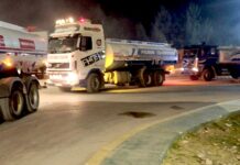 YPFB despacha convoy de cisternas para abastecer de combustible a La Paz y El Alto