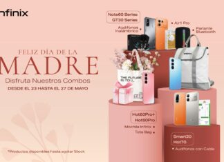 El regalo perfecto para mamá: INFINIX lanza combos exclusivos por la compra de cualquiera de sus dispositivos.