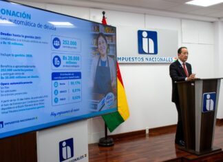 El SIN inicia aplicación de la Ley N° 1733 de Alivio Tributario