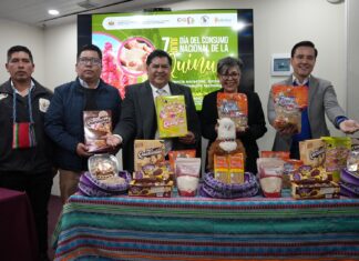 El Gobierno nacional y productores relanzan la quinua boliviana y convocan a la Gran Feria Nacional del Consumo este 7 de julio