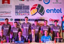 ENTEL CONECTA AL DEPORTE COMO AUSPICIADOR DEL CAMPEONATO SUDAMERICANO DE VOLEIBOL MASCULINO