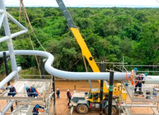 YPFB Transporte invierte USD 6,3 millones en la ampliación del puente aéreo sobre el Río Grande