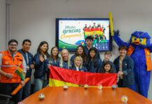 UNIVIDA protege y acompaña a jóvenes deportistas bolivianos en el Sudamericano de Trampolín 2026